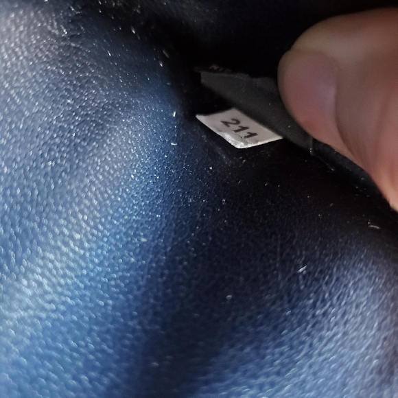 Authentic Prada Wallet - Navy - Picture 4 of 9